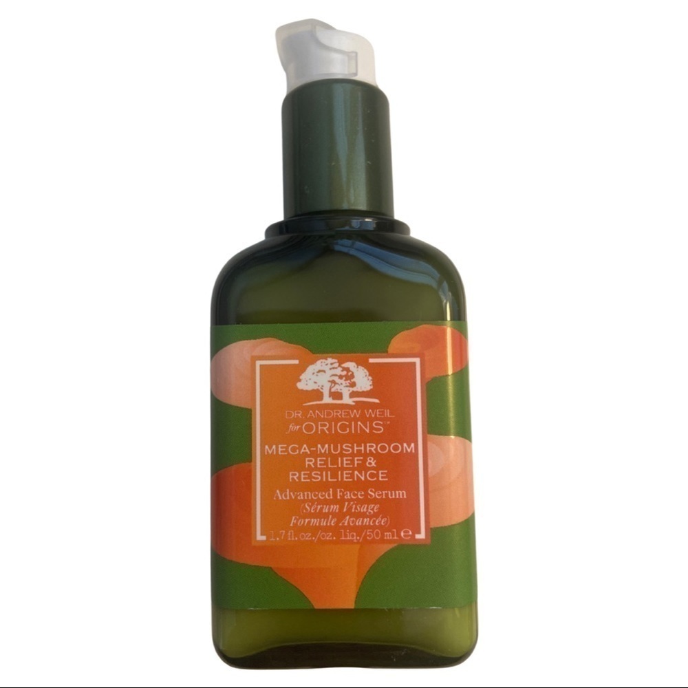 Origins Serum Mega Mushroom Relief & Resilience Advanced Face Serum NEW In Box